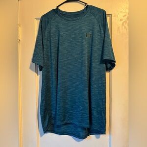 Extra Large Dark Blue Under Armour Tech Tee